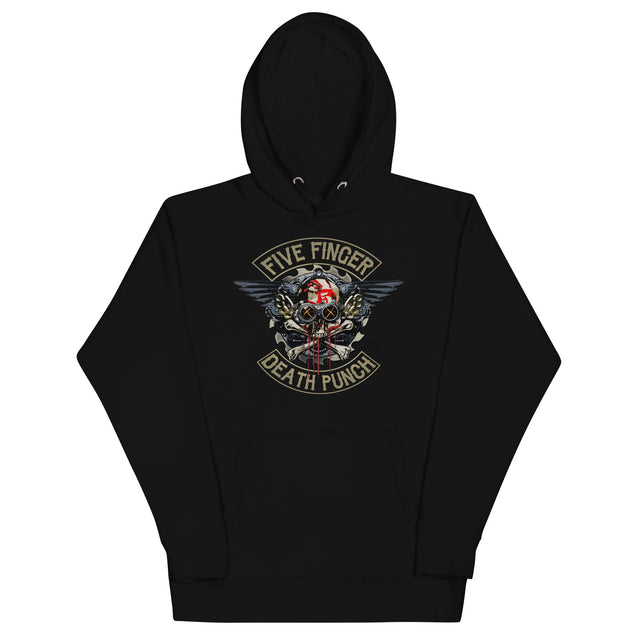 Five Finger Death Punch - Crossbones Hoodie []