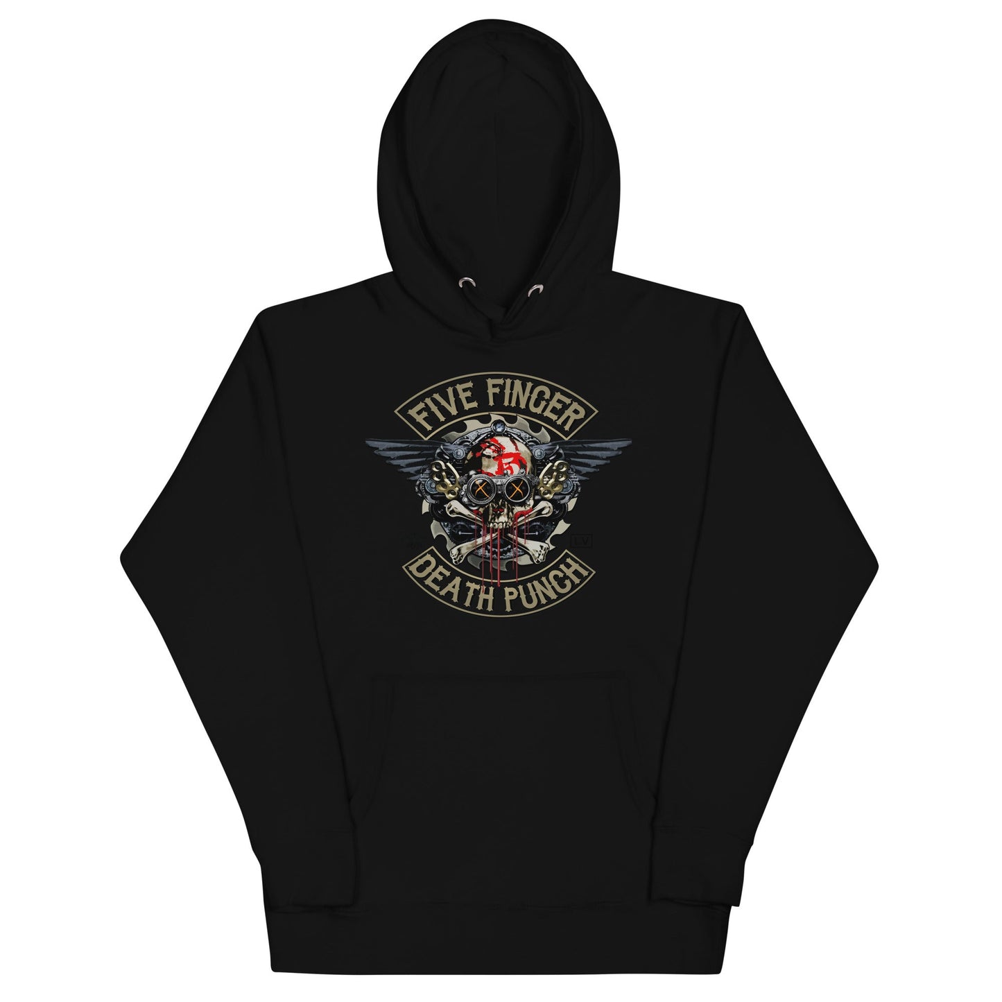 MERCHMOMENT Five Finger Death Punch - Crossbones Hoodie [Apparel]