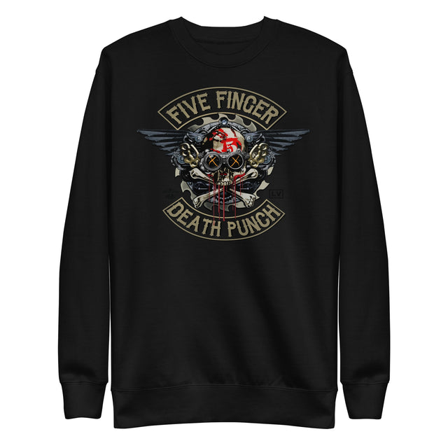 Five Finger Death Punch - Crossbones Sweatshirt []