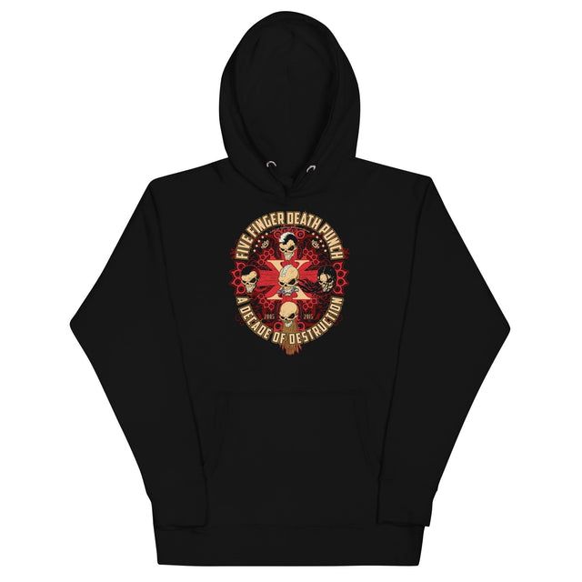 Five Finger Death Punch - Decade of Destruction Hoodie []