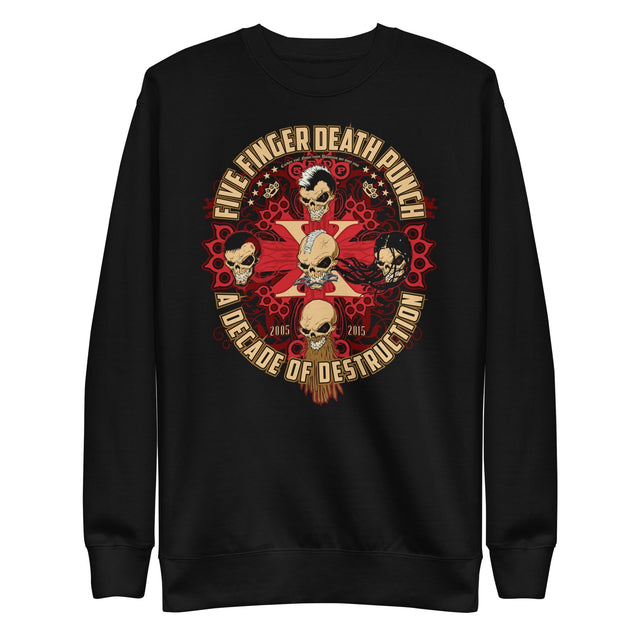 Five Finger Death Punch - Decade of Destruction Sweatshirt [Sweatshirt]