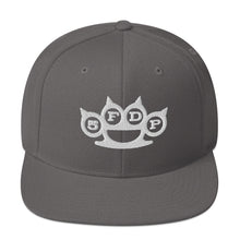 Five Finger Death Punch Grey Knuckles Embroidered Snapback Hat [Apparel]
