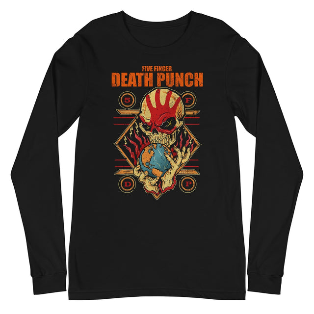 Five Finger Death Punch - Hand Skull Logo Long Sleeve T-Shirt []