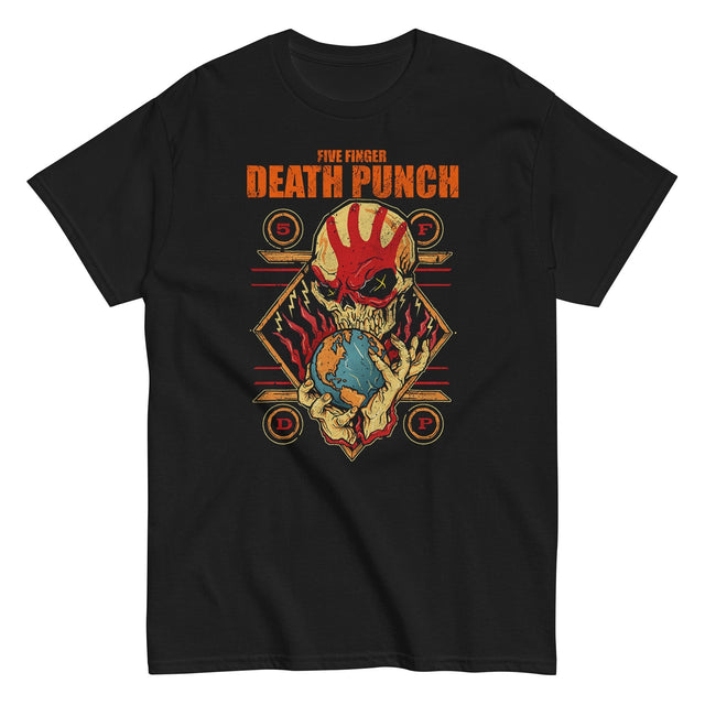 MerchMoment - Five Finger Death Punch - Hand Skull Logo T-Shirt []