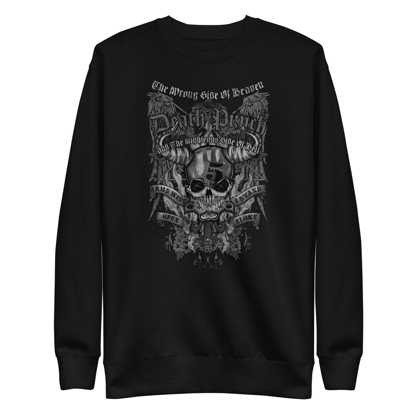 Five Finger Death Punch - Righteous Side of Evil Sweatshirt [Apparel]