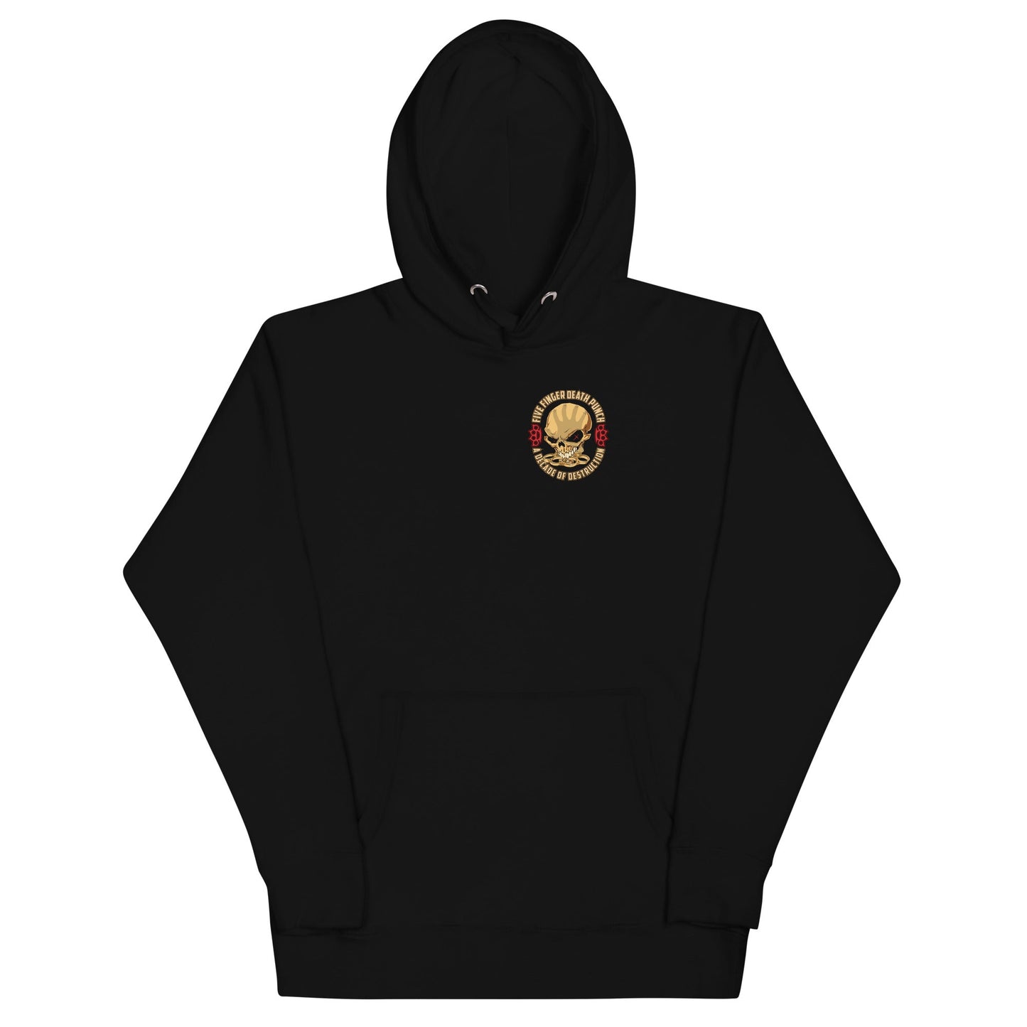 MERCHMOMENT Five Finger Death Punch - Small Logo Hoodie [Apparel]