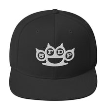 MERCHMOMENT Five Finger Death Punch White Knuckles Embroidered Snapback Hat [Apparel]