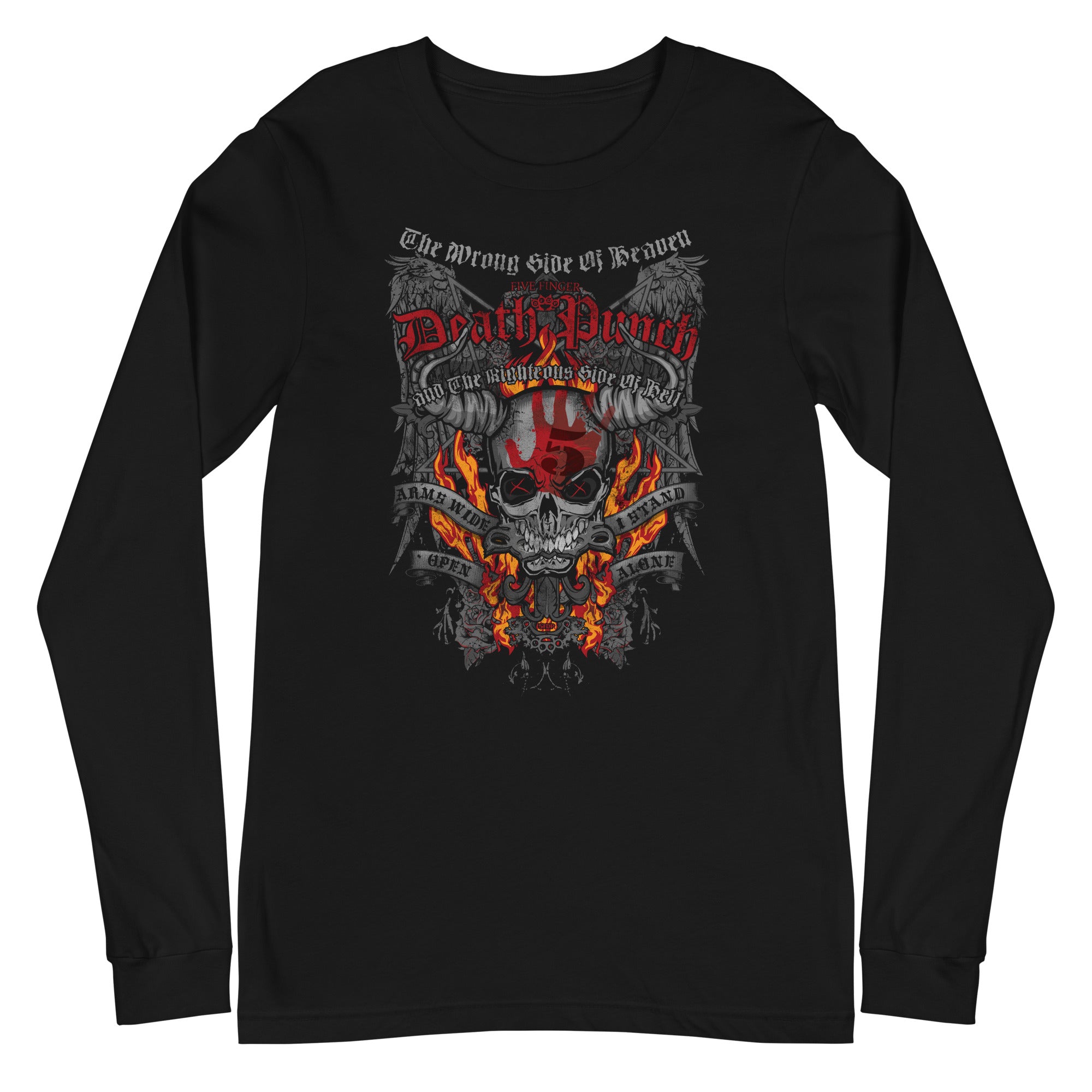 Five Finger Death Punch - Wrong or Righteous Long Sleeve T-Shirt []