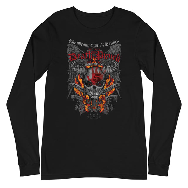 Five Finger Death Punch - Wrong or Righteous Long Sleeve T-Shirt []