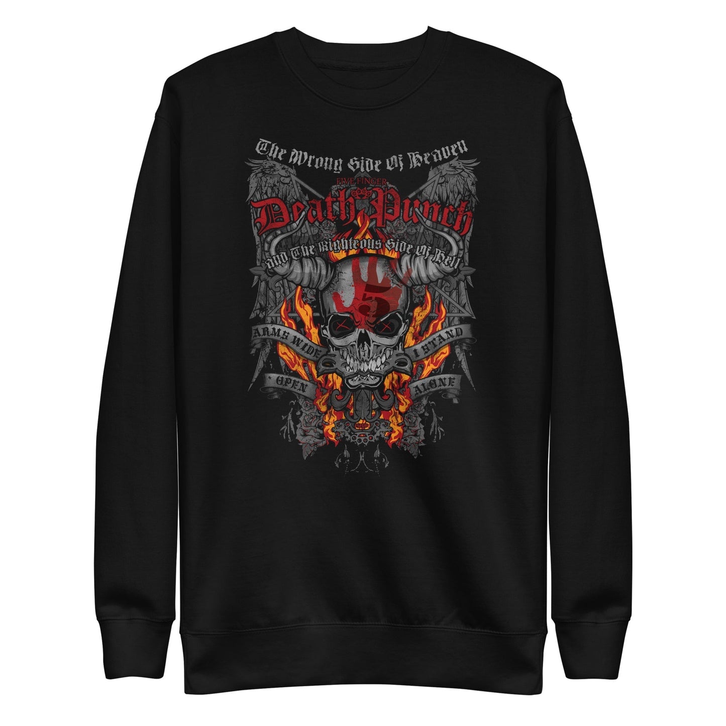 Five Finger Death Punch - Wrong or Righteous Sweatshirt [Apparel]