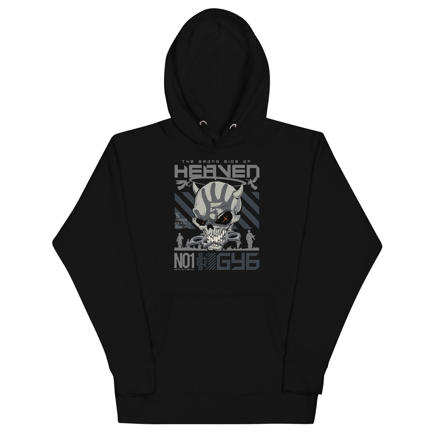 MERCHMOMENT Five Finger Death Punch - Wrong Side of Heaven Hoodie [Apparel]