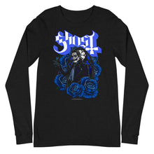 Ghost - Blue Roses Long Sleeve T-Shirt [Apparel]