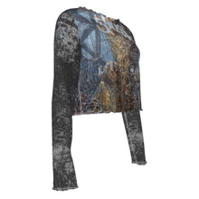 MERCHMOMENT Ghost Chapel Women's Mesh Top [Apparel]