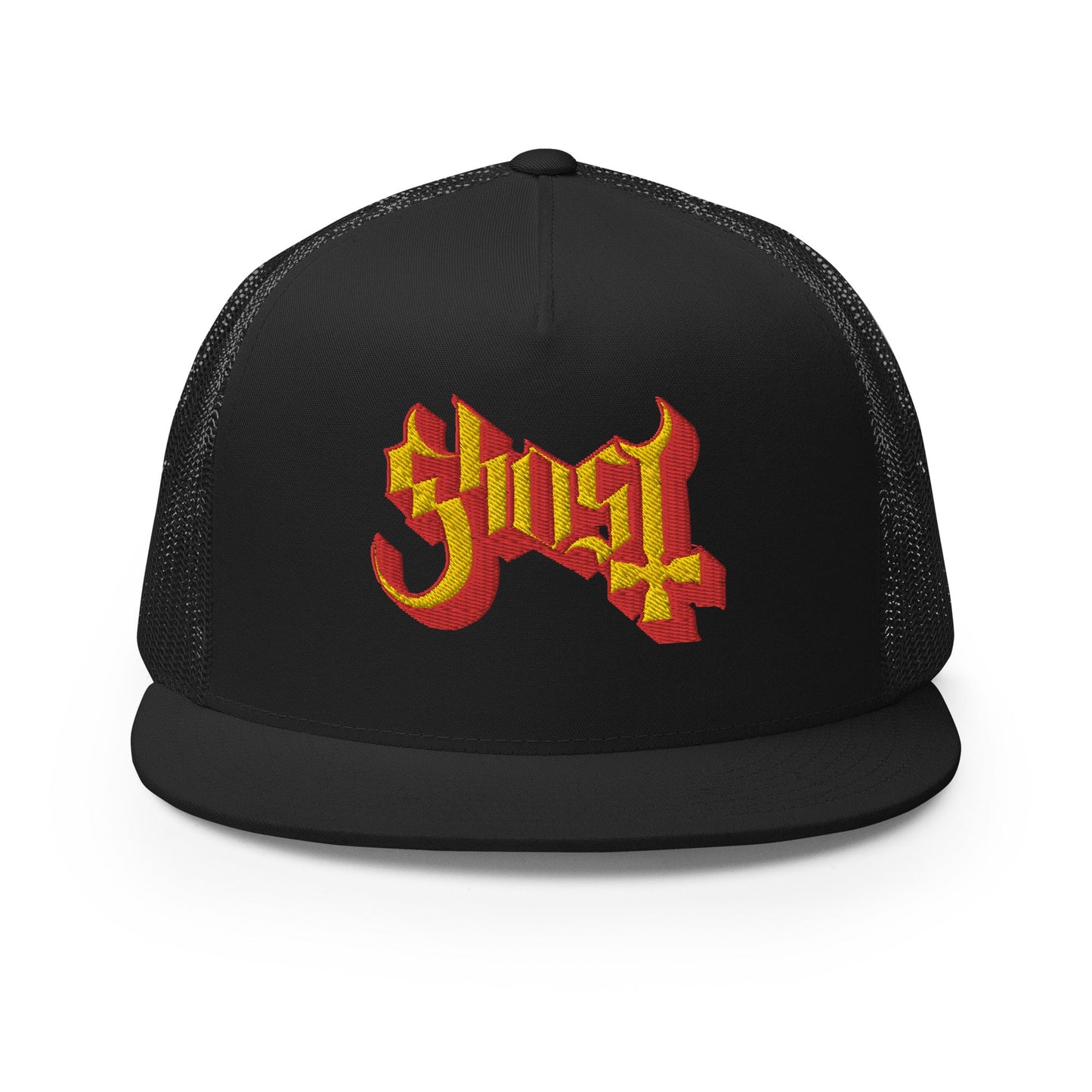 Ghost Embroidered Logo Trucker Hat [Apparel]