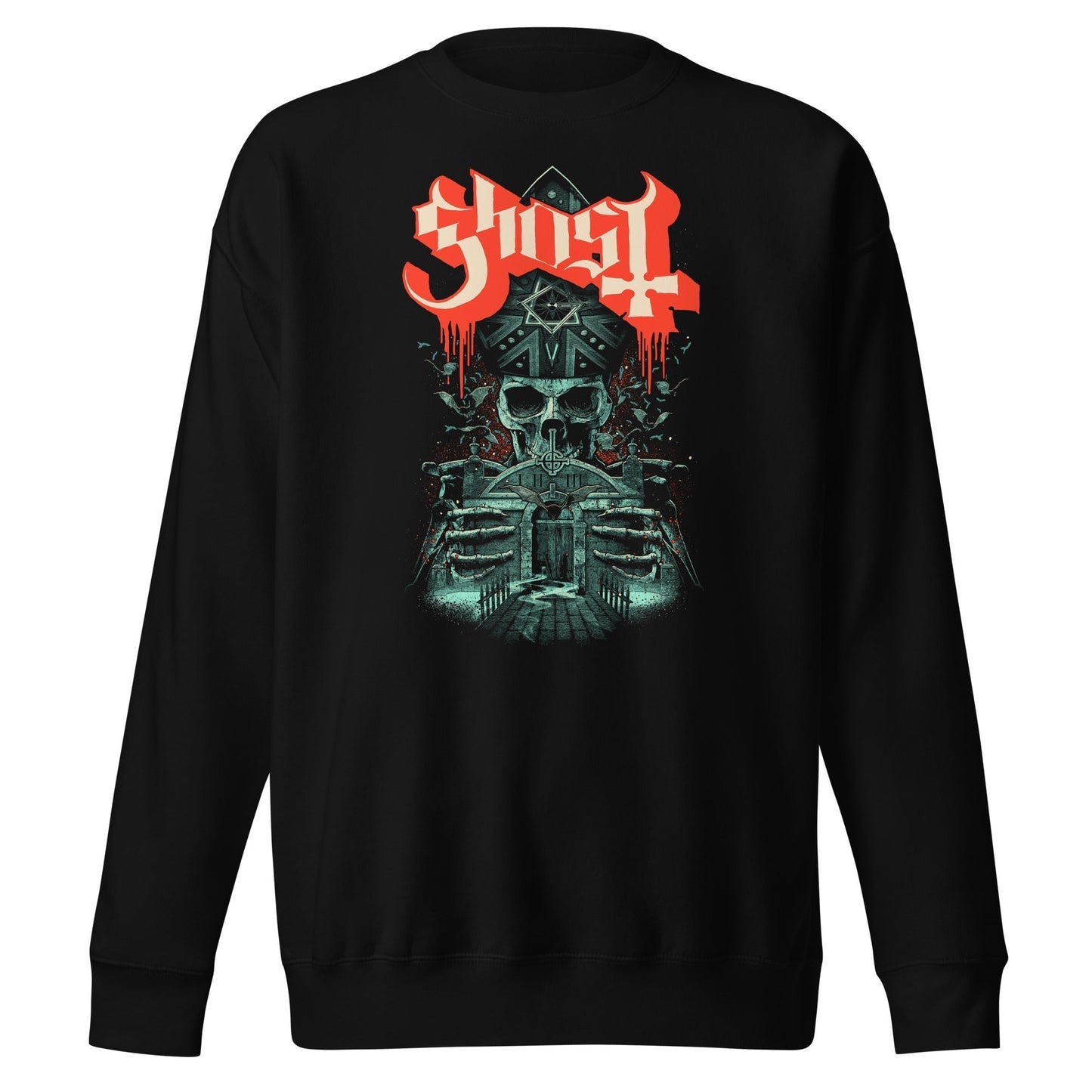 MERCHMOMENT Ghost - Enter Alone Sweatshirt [Apparel]