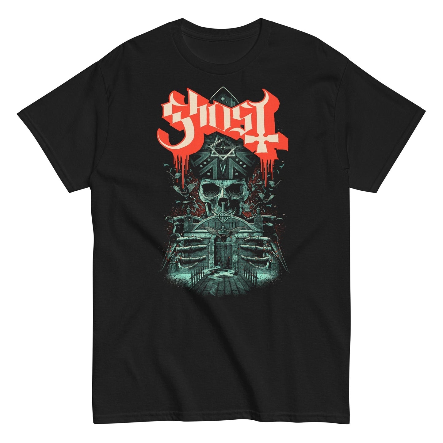 MERCHMOMENT Ghost - Enter Alone T-Shirt [Apparel]