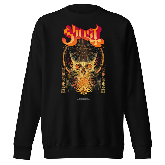 Ghost - Flaming Logo Sweatshirt []