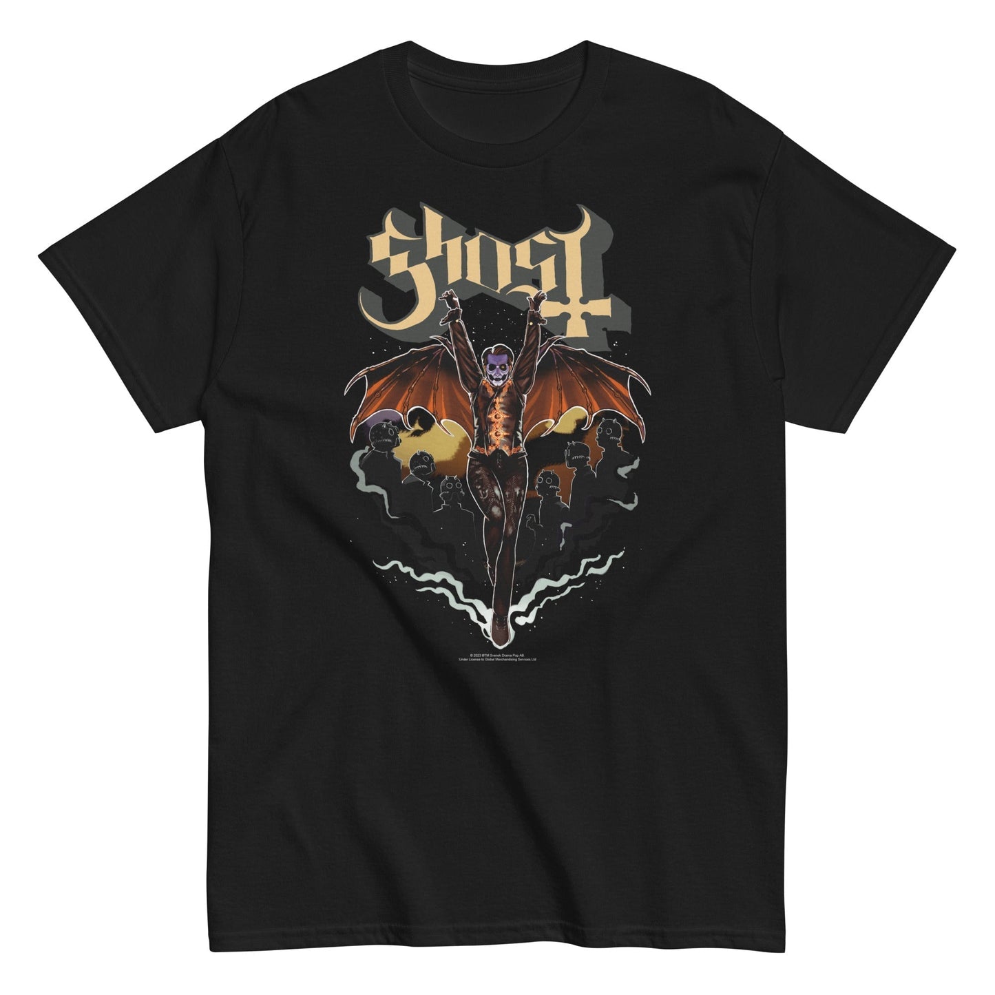 MERCHMOMENT Ghost - Fly Over T-Shirt [Apparel]