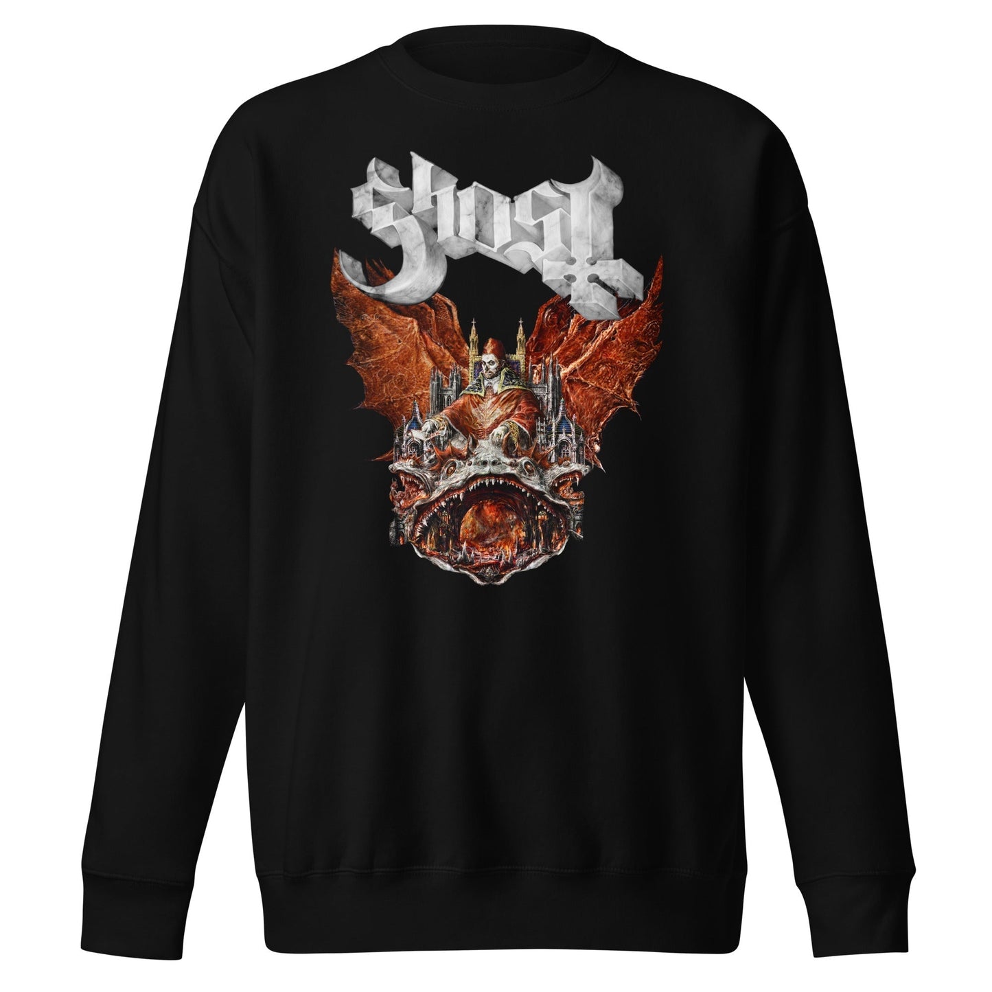 MERCHMOMENT Ghost - Gilded Logo Sweatshirt [Apparel]