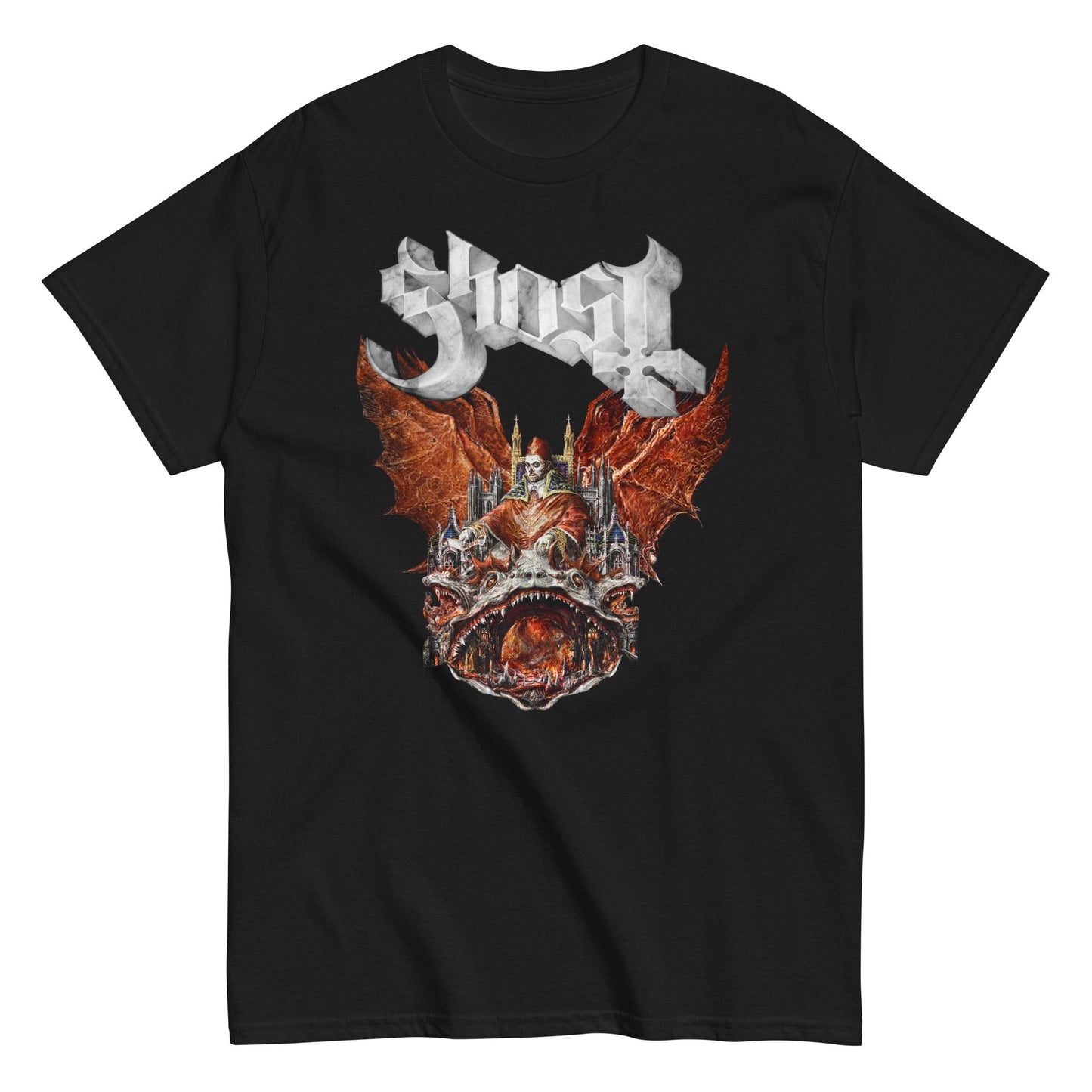 MERCHMOMENT Ghost - Gilded Logo T-Shirt [Apparel]