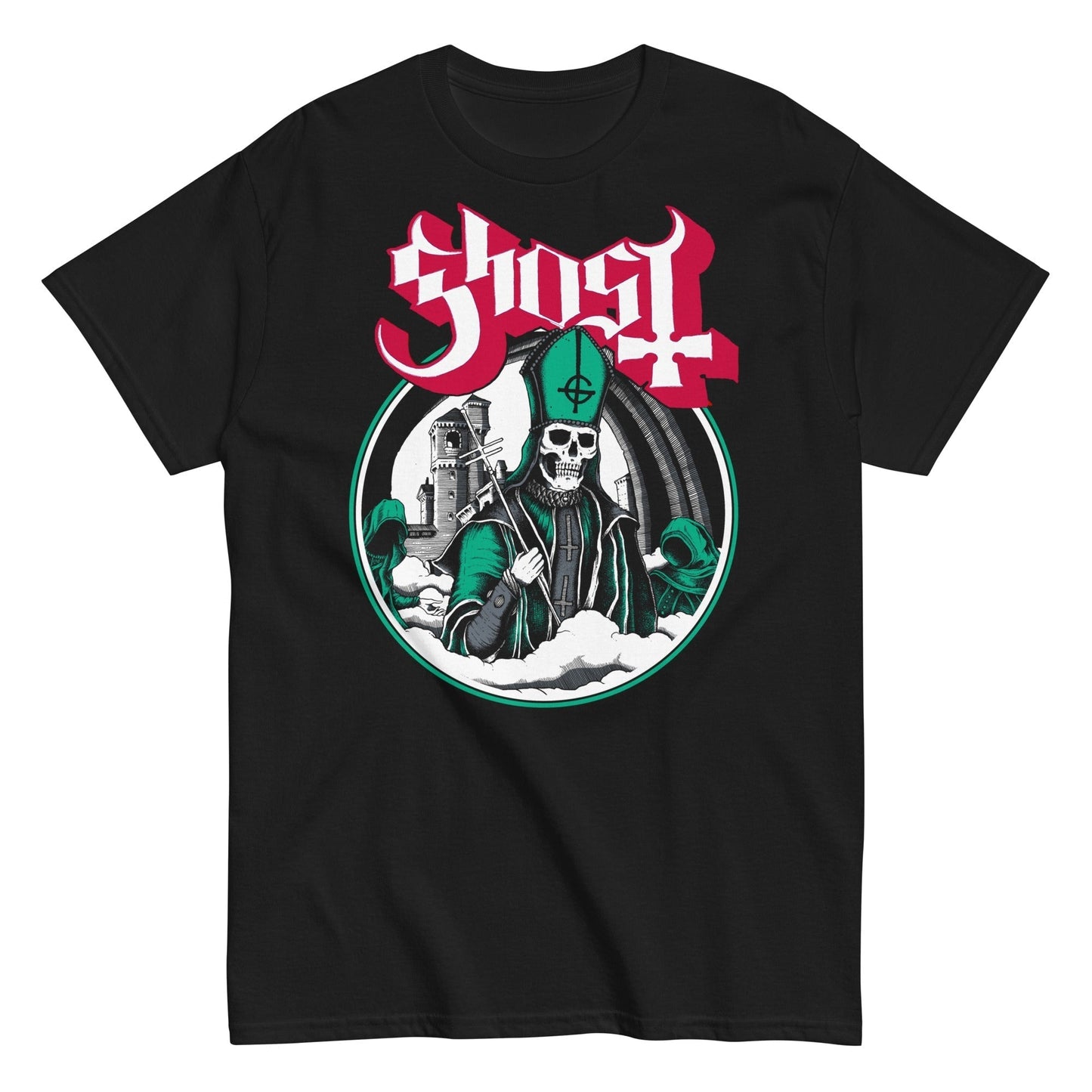 MERCHMOMENT Ghost - Green With Envy T-Shirt [Apparel]