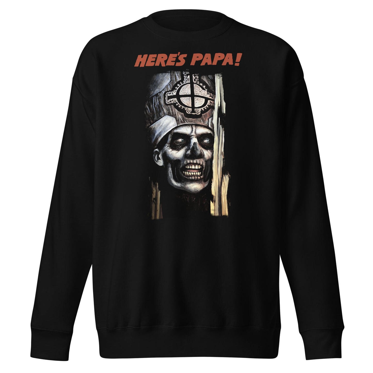 MERCHMOMENT Ghost - Here's Papa Sweatshirt [Apparel]