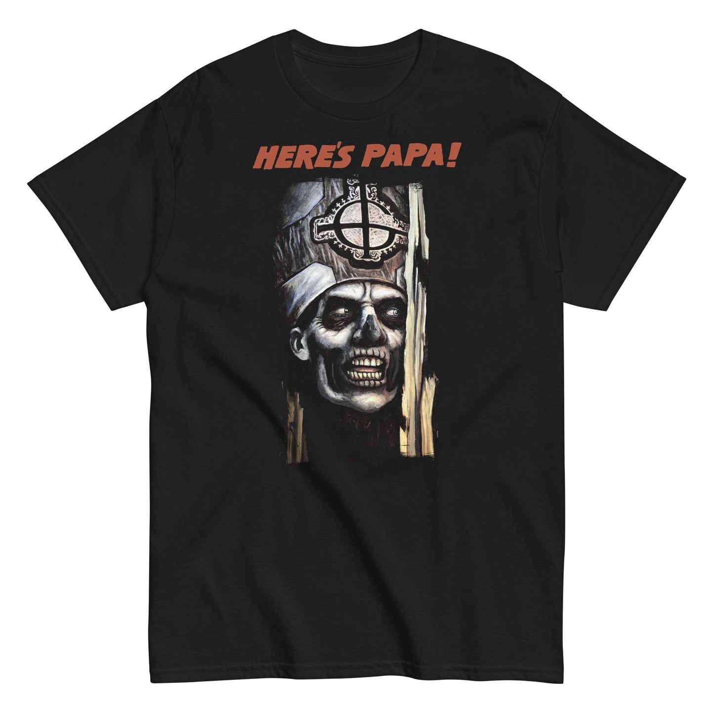 MERCHMOMENT Ghost - Here's Papa T-Shirt [Apparel]