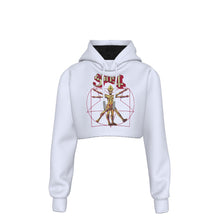 Ghost In the Machine Women's Cropped Hoodie []