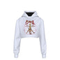 Ghost In the Machine Women's Cropped Hoodie []