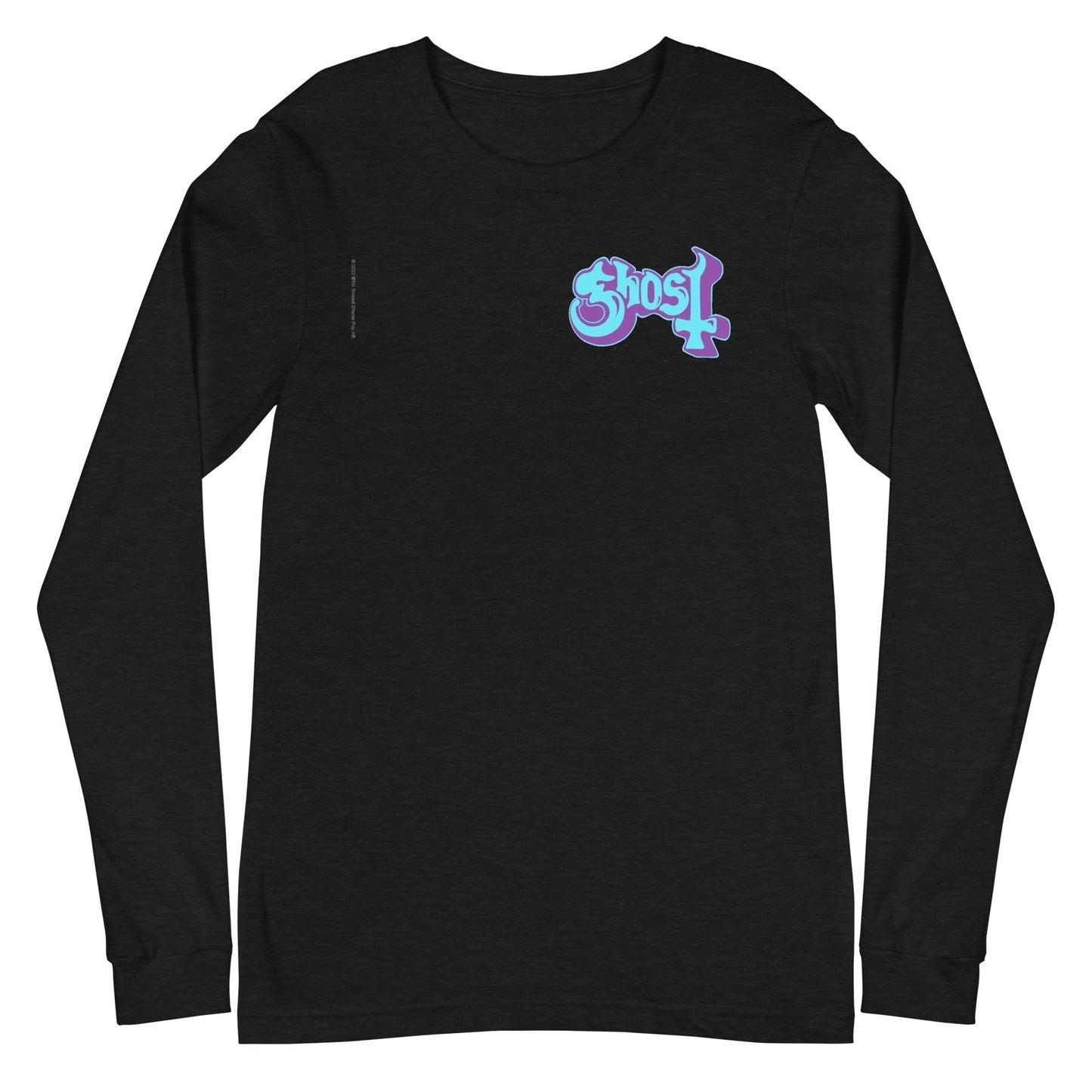 MERCHMOMENT Ghost - Left Chest Logo Long Sleeve T-Shirt [Apparel]