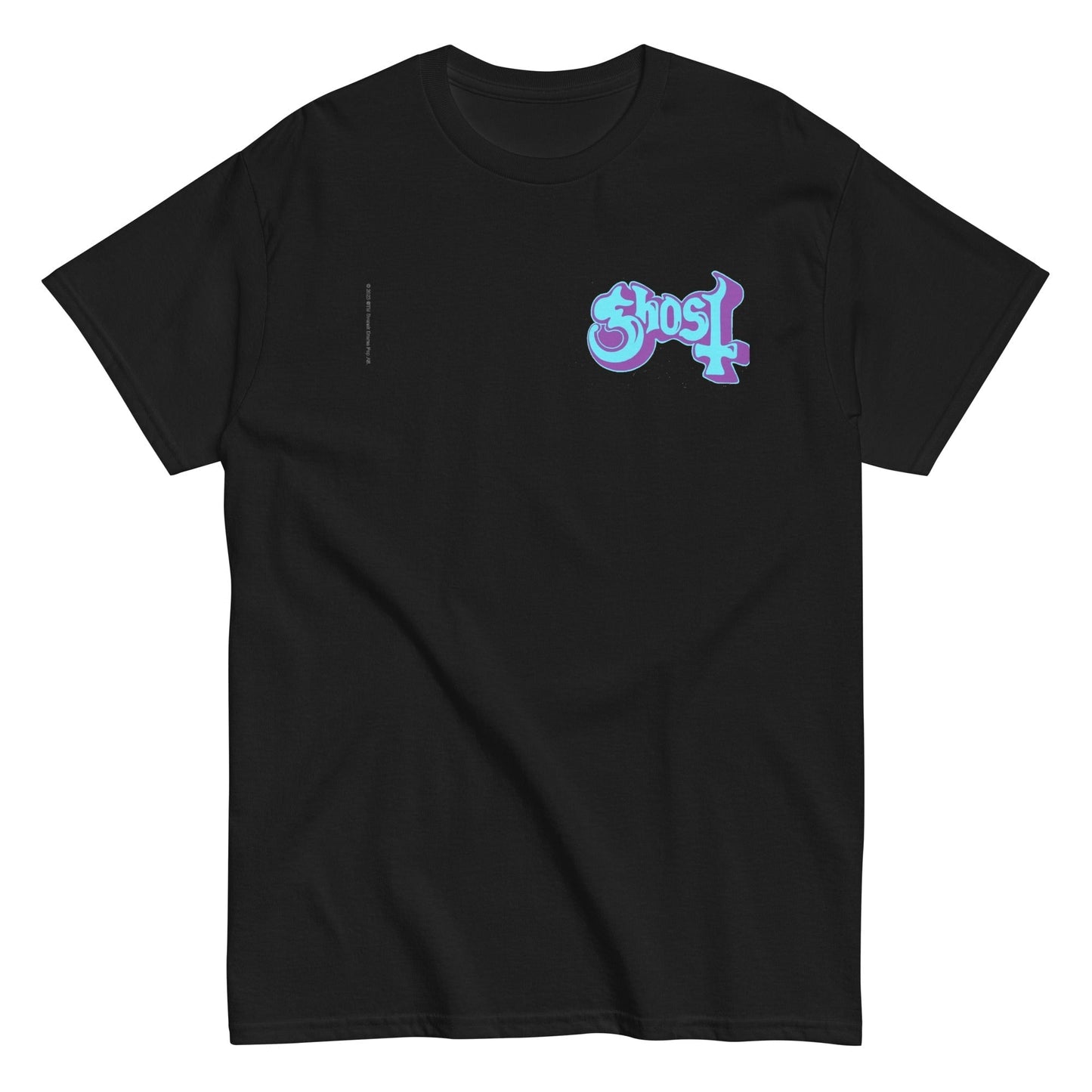 MERCHMOMENT Ghost - Left Chest Logo T-Shirt [Apparel]
