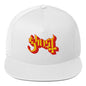 MERCHMOMENT Ghost Logo Embroidered Snapback Hat [Hat]
