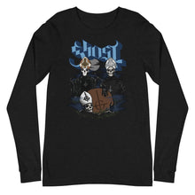 MERCHMOMENT Ghost - Midnight Long Sleeve T-Shirt [Apparel]