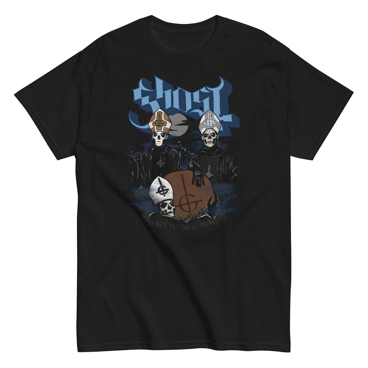 MERCHMOMENT Ghost - Midnight T-Shirt [Apparel]