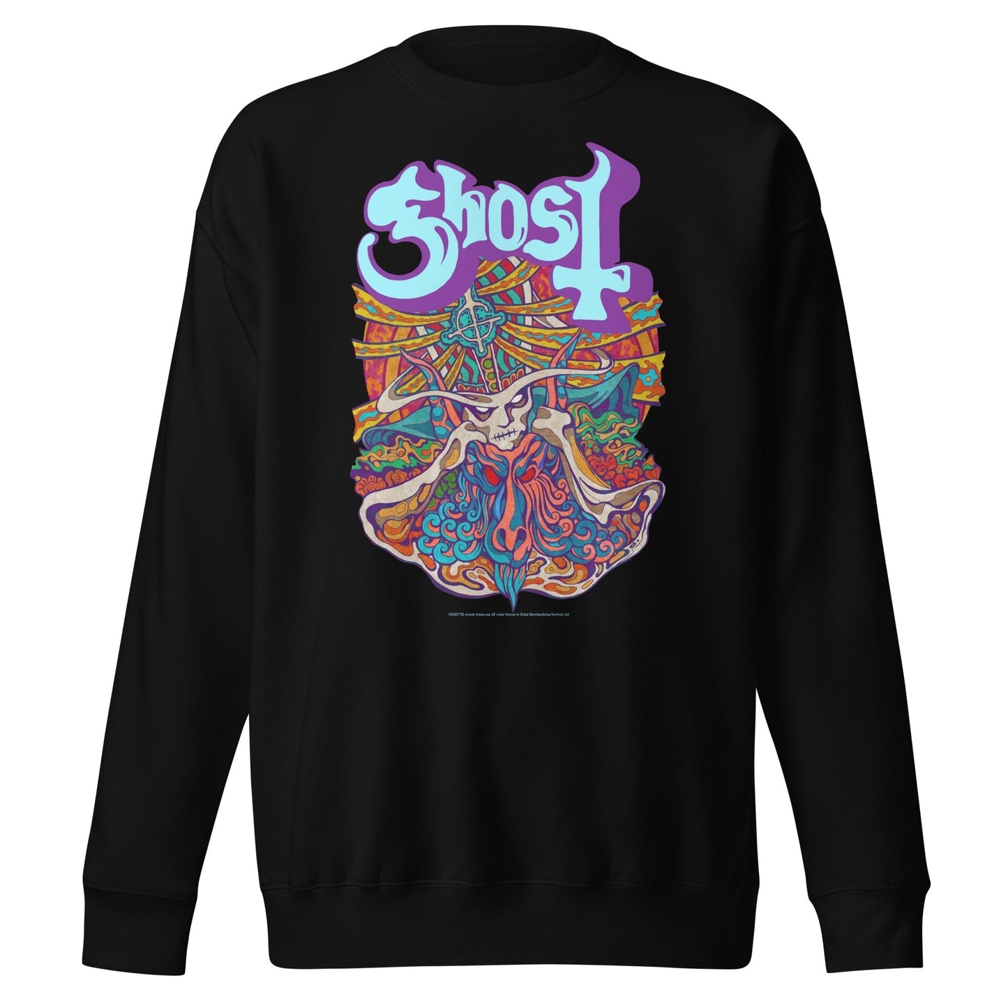 MERCHMOMENT Ghost - Neon Blur Sweatshirt [Apparel]