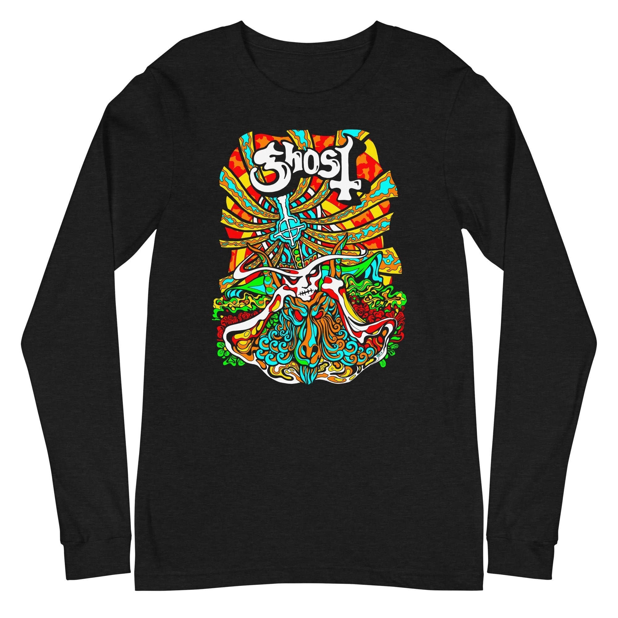 Ghost - Psychedelic Long Sleeve T-Shirt []