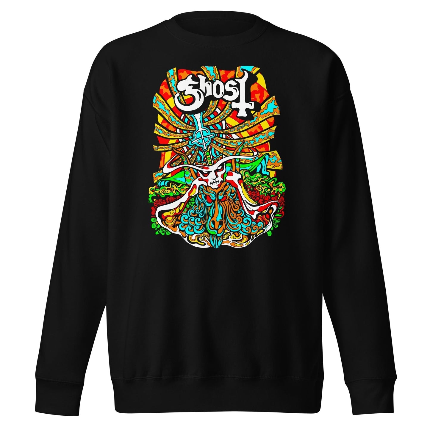 MERCHMOMENT Ghost - Psychedelic Sweatshirt [Apparel]