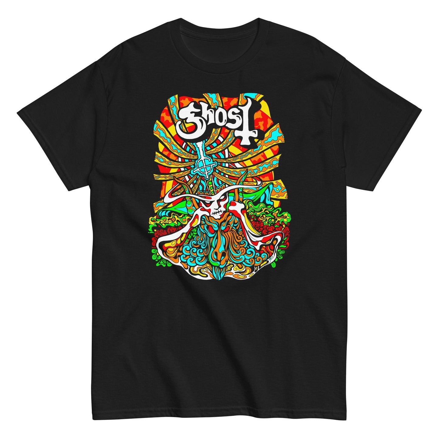MERCHMOMENT Ghost - Psychedelic T-Shirt [Apparel]