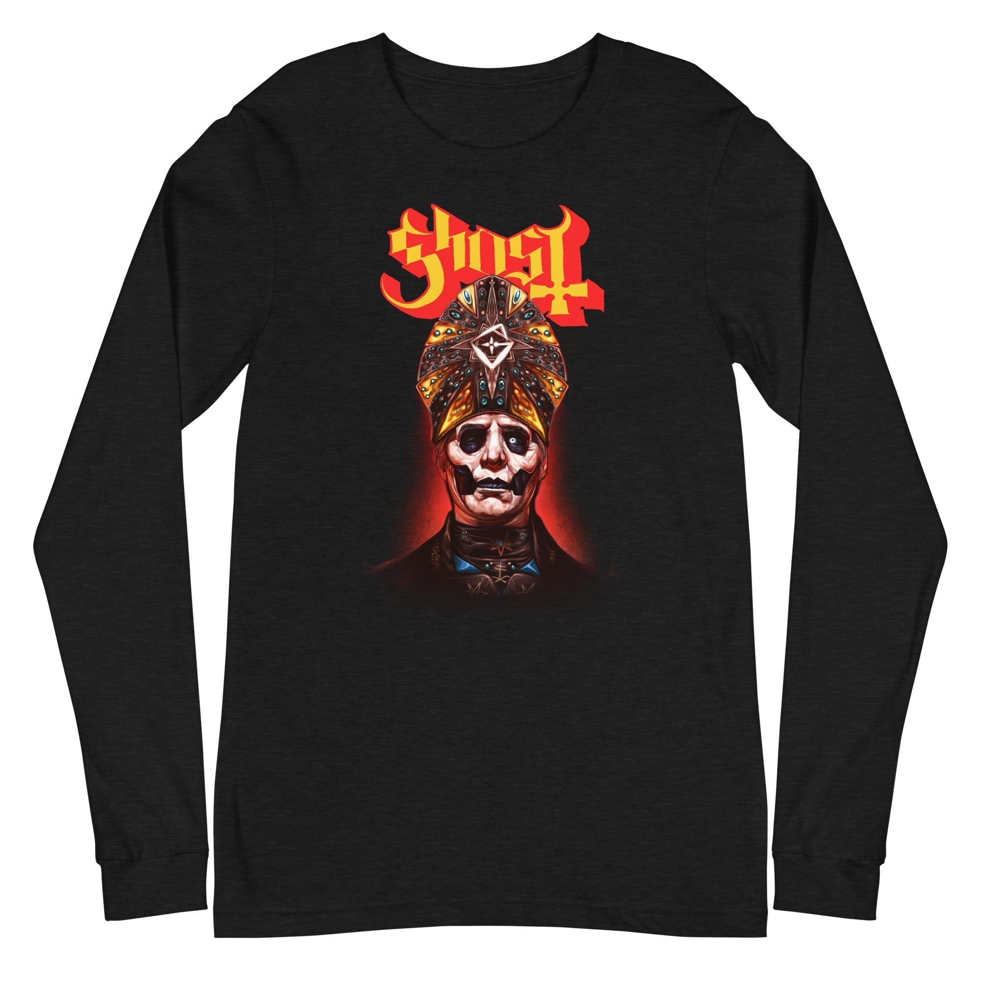 Ghost - Red Glow Long Sleeve T-Shirt [Apparel]