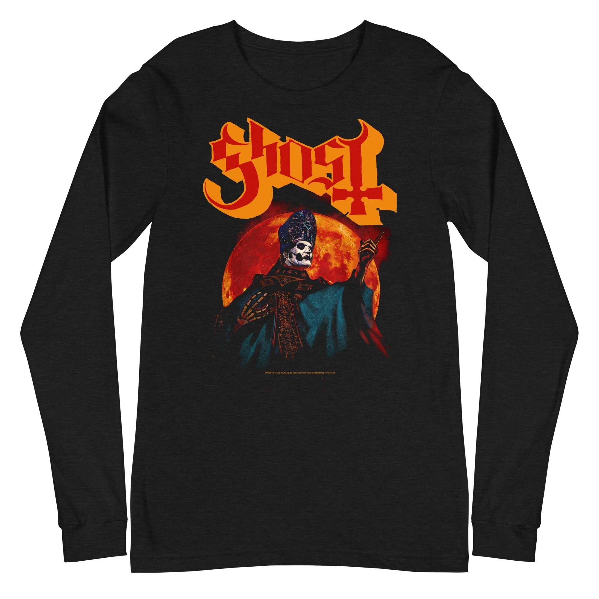 Ghost - Red Moon Long Sleeve T-Shirt [Apparel]