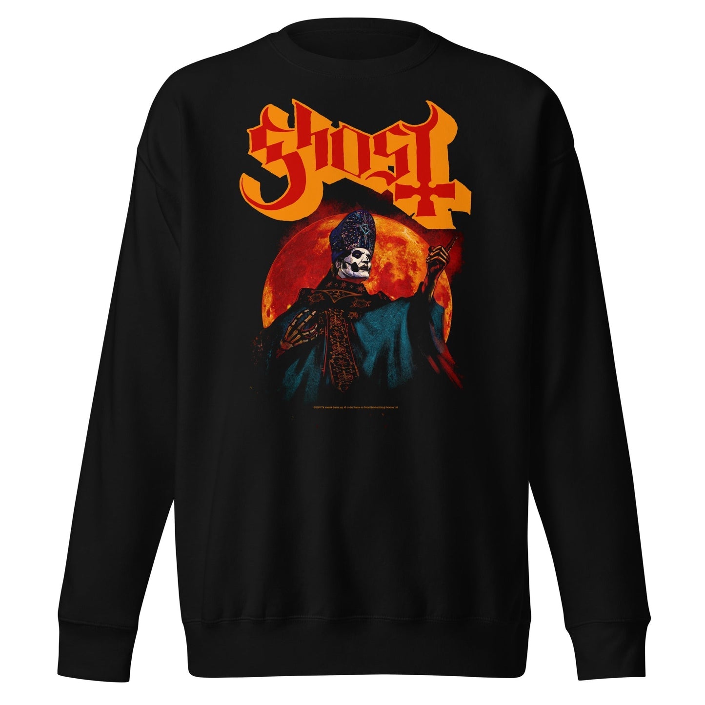 MERCHMOMENT Ghost - Red Moon Sweatshirt [Apparel]