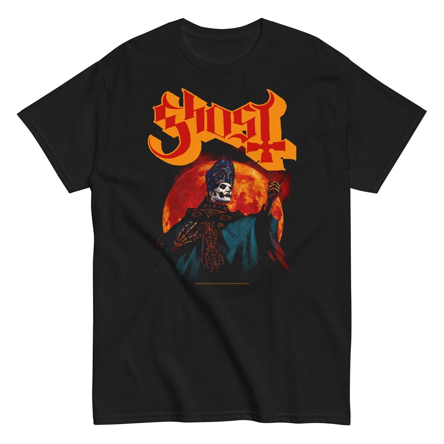MERCHMOMENT Ghost - Red Moon T-Shirt [Apparel]