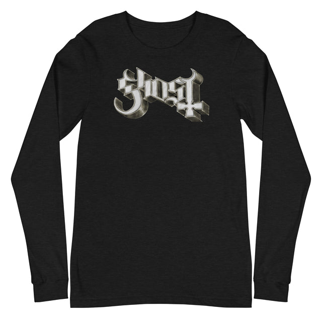 Ghost - Sliver Logo Long Sleeve T-Shirt []