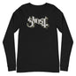 MERCHMOMENT Ghost - Sliver Logo Long Sleeve T-Shirt [Apparel]