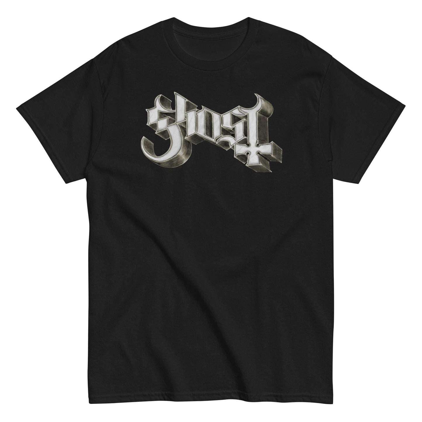 MERCHMOMENT Ghost - Sliver Logo T-Shirt [Apparel]