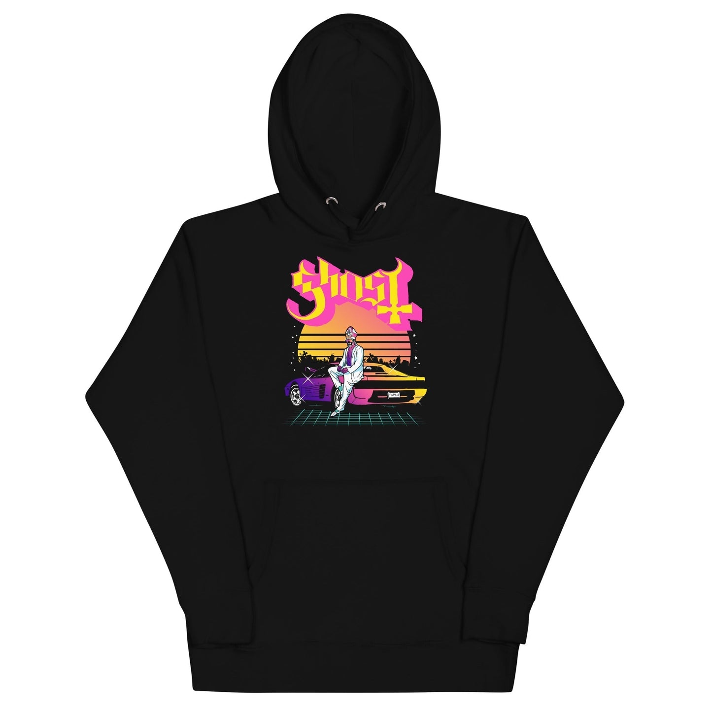 MERCHMOMENT Ghost - Sunset Car Hoodie [Apparel]