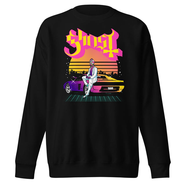 Ghost - Sunset Car Sweatshirt []