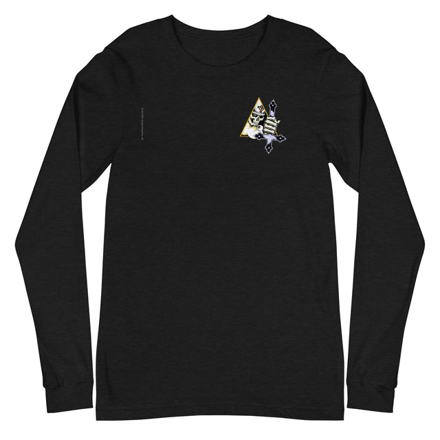 MerchMoment - Ghost - Triangle Logo Long Sleeve T-Shirt []