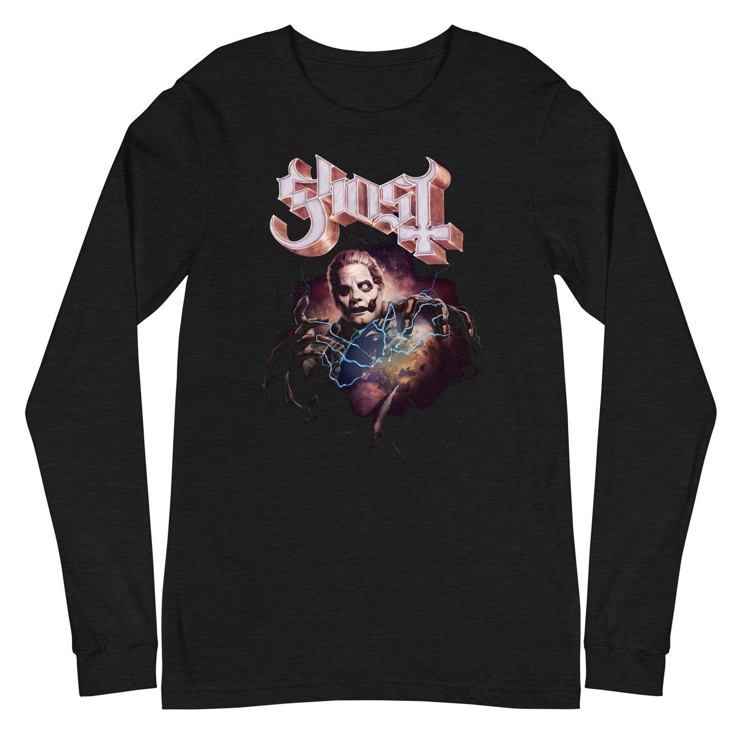 MERCHMOMENT Ghost - World Logo Long Sleeve T-Shirt [Apparel]