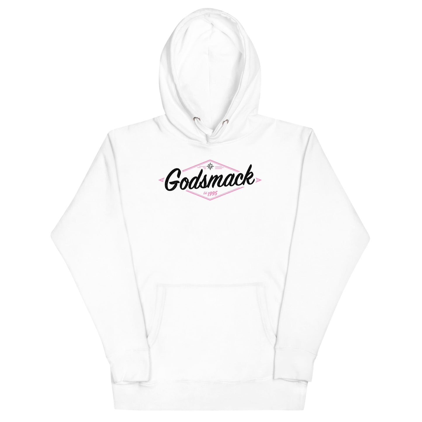 MERCHMOMENT Godsmack - Black and Pink Logo Hoodie [Apparel]